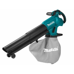 Makita DUB187Z akumulatorski puhač lišća-usisivač 18 V | 252 m³/h | 64 m/s | Ugljične četkice | Bez baterije i punjača