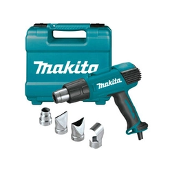 Makita HG6530VK elektrisches manuelles Heizgebläse 50 - 650 °C | 0,55 m³/min | 2000 W | In einem Koffer