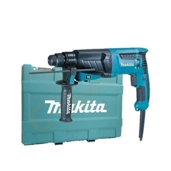 Makita HR2630 električna čekić bušilica 2,4 J | U betonu: 26 mm | 2,8 kg | 800 W | SDS-Plus | U koferu