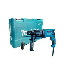 Makita HR2631FT elektrisk hammerboremaskine 2,4 J | I beton: 26 mm | 3,1 kg | 800 W | SDS-Plus | I en kuffert