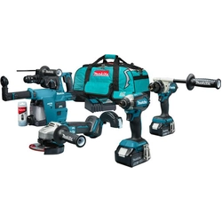 Makita power tool set 10-elementowy (DLX4155TX1)