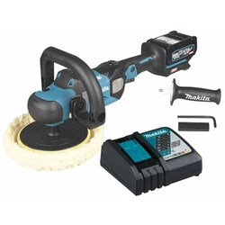 Makita PV001GM101 акумулаторна полираща машина 40 V | 180 mm | Карбон без четки | 1 x 4 Ah батерия + зарядно | В картонена кутия