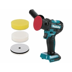 Makita PV301DZ polerka akumulatorowa 12 V | 50 mm/75 mm | Bezszczotkowy węglowy | Bez akumulatora i ładowarki | W kartonowym pudełku