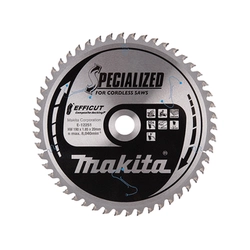 Makita pyörösahan terä 165 x 20 mm | hampaiden lukumäärä: 54 db | leikkuuleveys: 1,5 mm