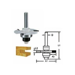 Makita router head 19 x 38,1 x 8 mm | Profile cutter