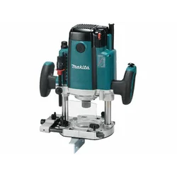 Makita RP2302FC08 elektriskais frēzētājs Frēzēšanas dziļums: 70 mm | Instrumenta iespīlēšana: 12 mm | 2300 W | Kartona kastē