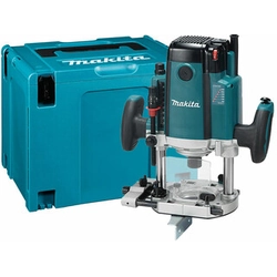 Makita RP2303FCXJ elektriline ruuter Freesimissügavus: 70 mm | Tööriista kinnitus: 6 mm/8 mm | 2100 W | MakPacis