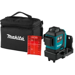 Makita SK700D Red line laser Αποτελεσματική δέσμη με δέκτη σήματος: 0 - 70 m | Χωρίς μπαταρία και φορτιστή | Σε χάρτινο κουτί