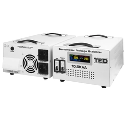 Максимальний стабілізатор мережі 10,5KVA-SVC з однофазним сервомотором TED000033