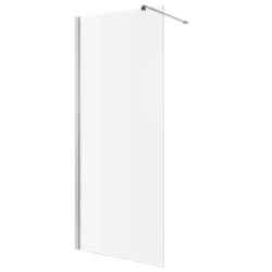 Mampara de ducha tipo walk-in Invena 90x190 cm