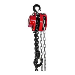 Manual chain hoist 1 ton, 3 meters