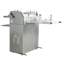 Máquina de baguettes para panadería | croissant | dispositivo para producir baguettes francesas | dedos | dos cilindros 50 cm | acero no