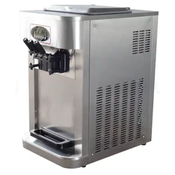 Máquina de helado italiana RQMG755 | 2 sabores +mezcla | ajustable | enfriamiento nocturno | bomba de aireación | 2x7 l