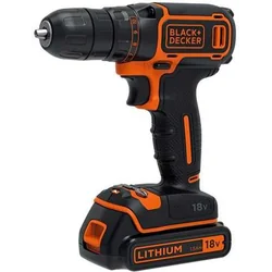 Mașină de găurit Black&Decker 18 V 2 x baterie 1.5 Ah