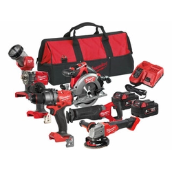 Машинен пакет Milwaukee M18FPP6F3-502B в кутия Heavy Duty