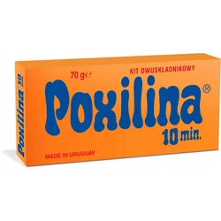 MASSA EPÓXI DE DOIS COMPONENTES ADESIVO POXILINA 38ml