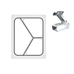 Matrix voor een driedelige bak 227 X 178 mm Hendi