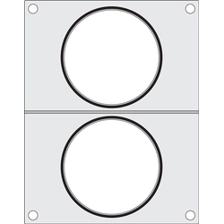 Matriz para soldadora Hendi para dos recipientes de sopa fi 115 mm