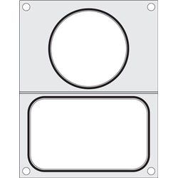 Matrize für eine CAS-Schweißmaschine CDS-01 für ein Tablett ohne Teilung 178x113 + Behälterfi 115