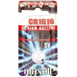Maxell LongLife papildu akumulators CR1616 55mAh 1 gab.