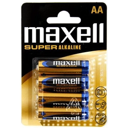 Maxell Super AA батерия / R6 4 бр.