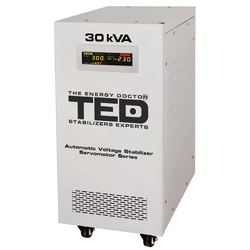 Maximal nätverksstabilisator 30KVA-SVC med enfas servomotor TED001962