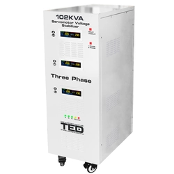 Maximale netwerkstabilisator 102KVA-SVC met driefasige driefasige servomotor TED000064