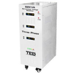 Maximum network stabilizer 62KVA-SVC with three-phase-three-phase servo motor TED000217