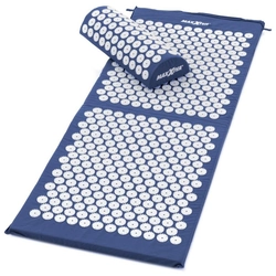 MAXXIVA acupressure mat with pillow,130x50 cm, blue