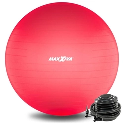 MAXXIVA Gimnastička lopta Ø 85 cm s pumpicom, crvena