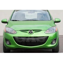 Mazda 2 -Chrome Strips Grill Chrome Dummy Bumper Tuning