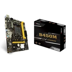 MB AMD B450 SAM4 MATX/B450MH BIOSTAR