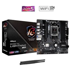 MB AMD B650 SAM5 MATX/B650M PG LIGHTNING WIFI ASROCK