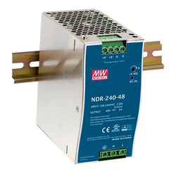 MEAN WELL NDR-240-24 24V 10A 240W fonte de alimentação