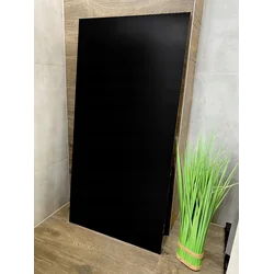 MELNS GLUDI MATĒTI ZAĻŠ 120x60 SUPER BLACK dziļi satīns BLACK I pakāpe