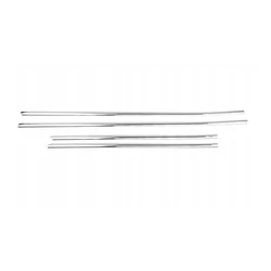 Mercedes A W169 - Bandes de grattoir de fenêtre chromées, couvertures, TAILLE