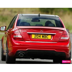 Mercedes C204 Coupé CHROME STRIP Trappe chromée