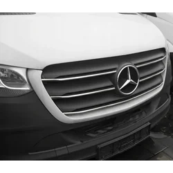 Mercedes Sprinter W907 W910 bandes CHROME sur la GRILLE