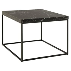 Mesa Barossa 60x60cm mármol negro