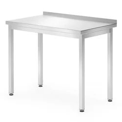 Mesa de catering de parede sem prateleira 1200x600x850 Hendi 817216