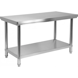 MESA DE CENTRO DOBRÁVEL COM PRATELEIRA 1600×700×H850mm YATO YG-09014 YG-09014