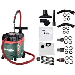 Metabo AS 36-18 M 30 PC-CC Akku-Staubsauger 18 V | 30 l | M| Kohlebürste | Ohne Akku und Ladegerät