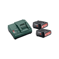 Metabo Basic-Set 12V 2Ah baterija i set punjača 12 V | 2 Ah