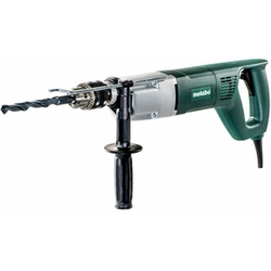 Metabo BDE 1100 elektritrell padruniga 230 V | 1100 W | 0 - 640 RPM/0 - 1200 RPM | Padruni padrun 3 - 16 mm | Metallis 16 mm | Pappkarbis