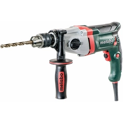 Metabo BE 850-2 elektrická vrtačka se sklíčidlem 230 V | 850 W | 0 - 1100 RPM/0 - 3100 RPM | Sklíčidlo 1,5 - 13 mm | V kovu 13 mm | V kartonové krabici