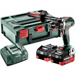 Metabo BS 18 LTX BL I акумуляторний дриль-шуруповерт з патроном 18 V | 65 Nm/130 Nm | Карбонова безщітка | 2 x 5,5 Ач акумулятор + зарядний пристрій | в metaBOX