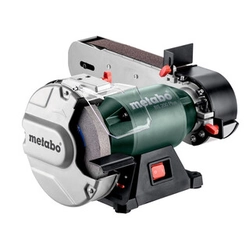 Metabo BS 200 Plus elektrische bankslijpmachine met bandschuurmachine Slijpplaat: 200 x 25 x 32 mm | 2980 RPM | 600 W | 230 V