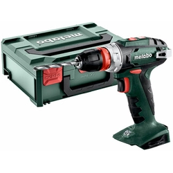 Metabo BS 18 Quick cordless drill driver with chuck 18 V | 24 Nm/48 Nm | Carbon brush | Without battery and charger | in metaBOX