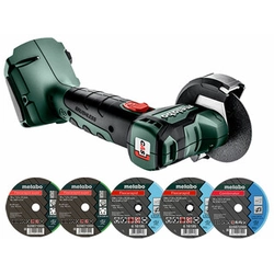 Metabo CC 18 LTX BL akumulatora leņķa slīpmašīna 18 V | 76 mm | 20000 RPM | Oglekļa brushless | Bez akumulatora un lādētāja | Kartona kastē