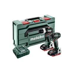 Metabo Combo 2.1.12 18 V BL συσκευασία μηχανήματος LiHD σε metaBOX